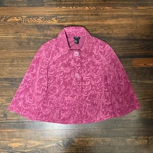 Elegant Pink Pea Coat